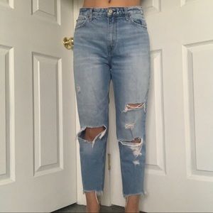 Abercrombie Annie High-rise Girlfriend Jeans